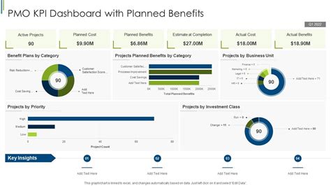 Pmo Dashboard Template Excel