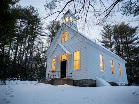 Stunning Renovation of Old Schoolhouse, From 1800s. * Feel the history! The schoolhouse was ...