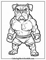 Boxer Dog Coloring Pages Puppy Page Art Starts For sketch template