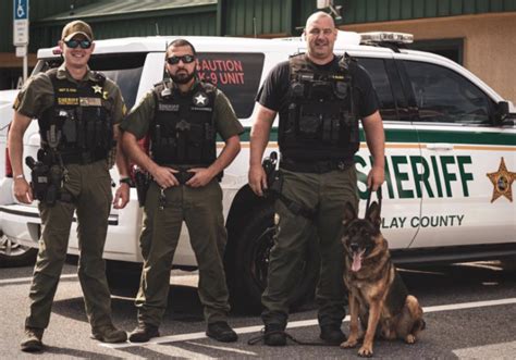 CCSO deputies and K9 | Clay County Sheriff’s Office