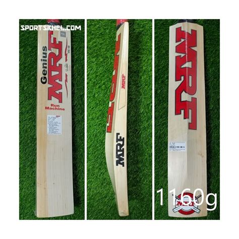 Buy MRF Genius Run Machine Virat Kohli English Willow Cricket Bat Size ...