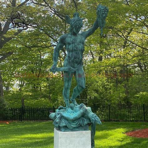 Large Outdoor Greek Garden Statues Bronze Statue Perseus and Medusa Head Sculpture - China ...