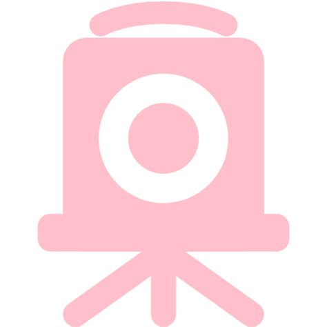 Pink Camera Icon #121607 - Free Icons Library