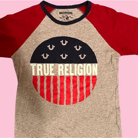 true religion t shirt. ☆ - size Large (kids) / xs-... - Depop