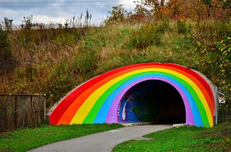 The Rainbow Tunnel – Toronto, Ontario - Atlas Obscura