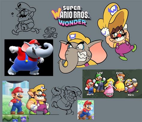 If Wario was in Super Mario Bros. Wonder (Art by StreetPassSaji) : r/Mario