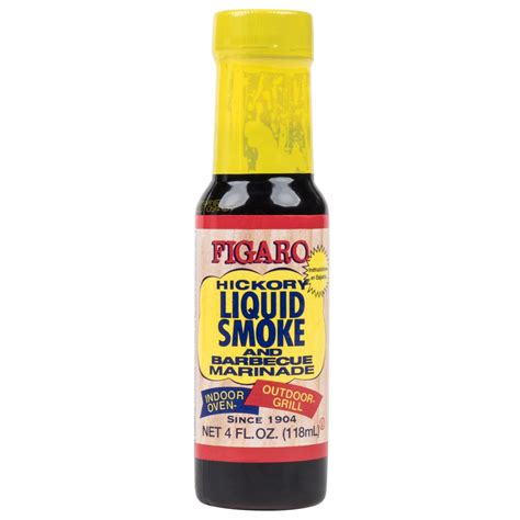 Figaro 4 oz. Hickory Liquid Smoke and Marinade