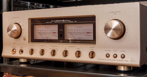 Golden Age Of Audio: Luxman L-505S integrated Amplifier