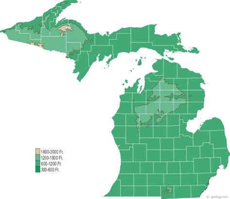 Map of Michigan