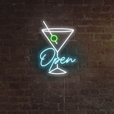 Bar Open LED Neon Sign - Neon Mfg.