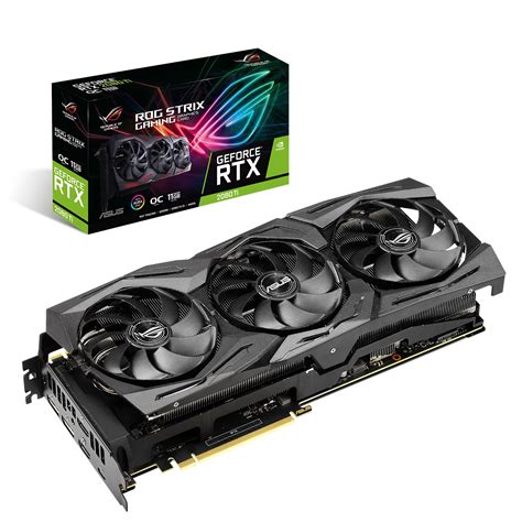 ASUS ROG STRIX GeForce RTX 2080TI-O11G Overclocked 11G GDDR6 HDMI DP ...