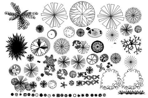 2D landscape plan in AutoCAD, dwg file. - Cadbull