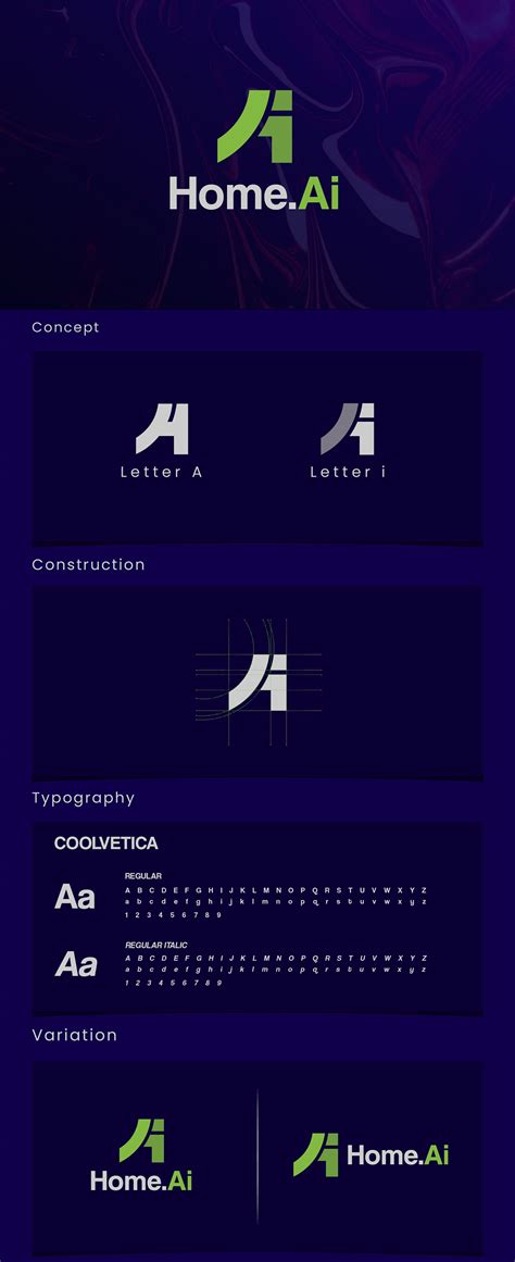 Ai Letter Mark Logo Design :: Behance