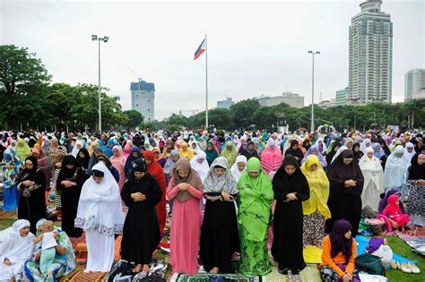 Filipino Muslims celebrate Eid Al Fitr - Arabian Business: Latest News on the Middle East, Real ...