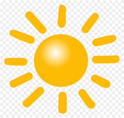 Weather Symbols Sun Icons Png - Sun Icon PNG - FlyClipart