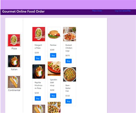 Online Food Ordering System Project In Python Source Code - Coremymages