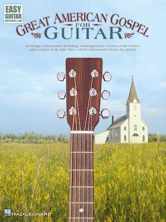 Great American Gospel for Guitar (Sheet Music) Easy Guitar with Notes ...