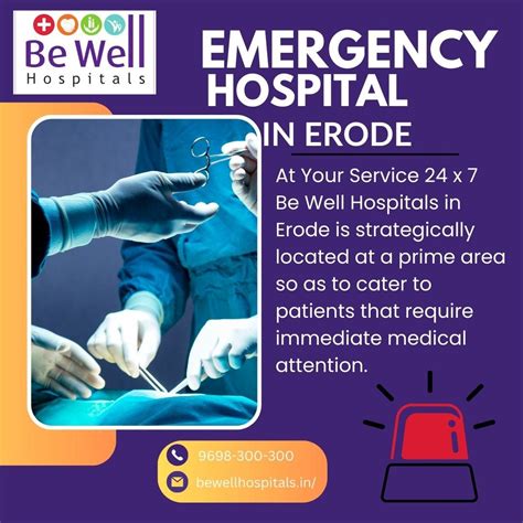 Emergency Hospital in Erode - Be Well Hospitals - Medium