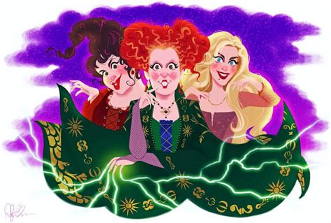 hocus pocus cartoon drawing - jordanwallpapersforcomputer