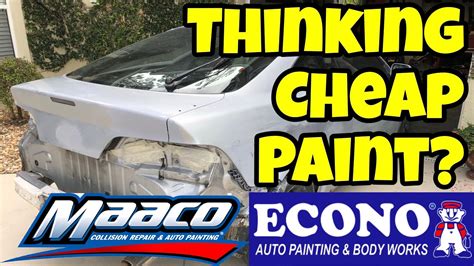 Heres What To Expect At Macco or Econo Paint! - YouTube