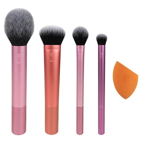 Real Techniques Everyday Essentials Makeup Brush Set - Walmart.com ...