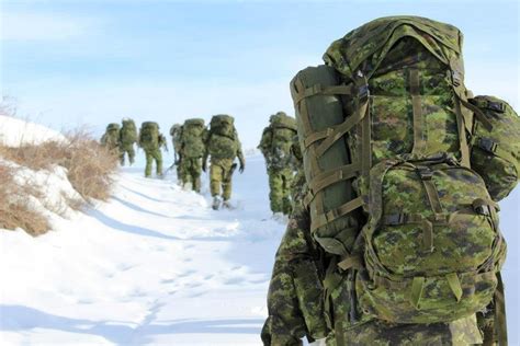 Winter ruck march : Military