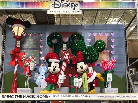 Disney Christmas Decor Makes Its Debut At Lowes - Decor | Disney ...