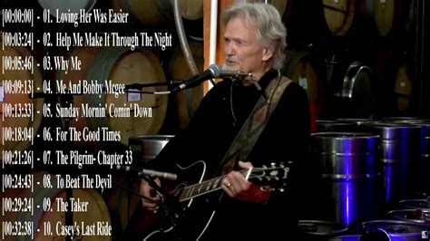 Kris Kristofferson Greatest Hits || Top 20 Songs Of Kris Kristofferson ...