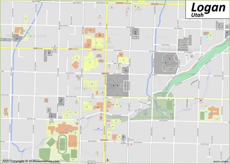 Logan Map | Utah, U.S. | Discover Logan with Detailed Maps