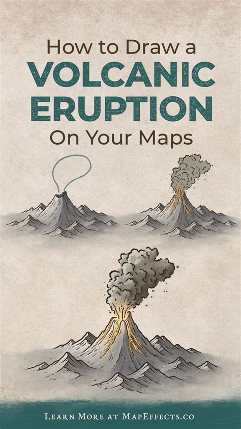 How to Draw a Volcanic Eruption on Your Fantasy Maps — Map Effects