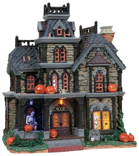 206 best Halloween Village images on Pinterest | Halloween town ...