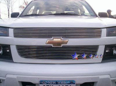 Chevy Colorado 2004-2012 Polished Aluminum Billet Grille Insert | A127KM12209 - TopGearAutosport