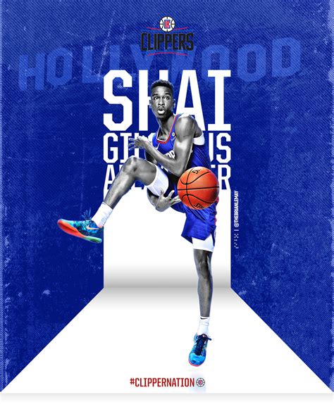 Shai Gilgeous-Alexander | Los Angeles Clippers on Behance