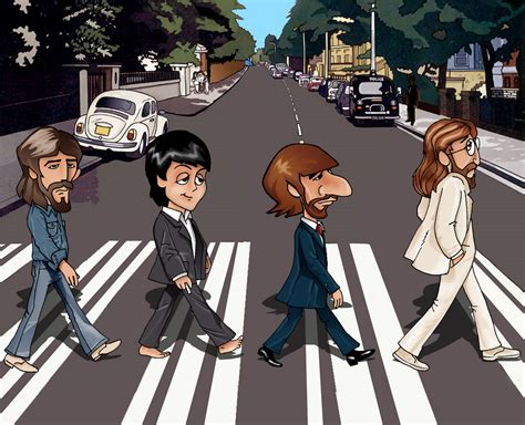 Beatles Cartoon | caricature 1/04/10 - 1/05/10 | Beatles cartoon, The ...