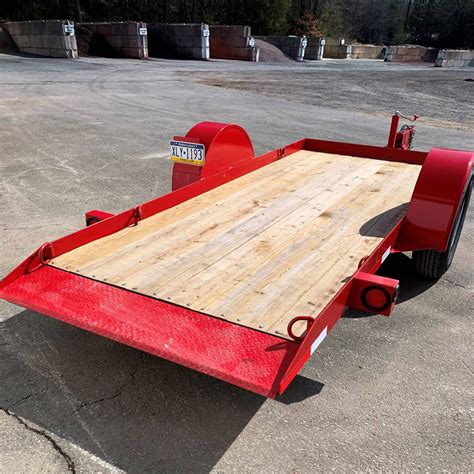 5000 LB Heavy Duty Trailer Rental | Tilt Deck Available