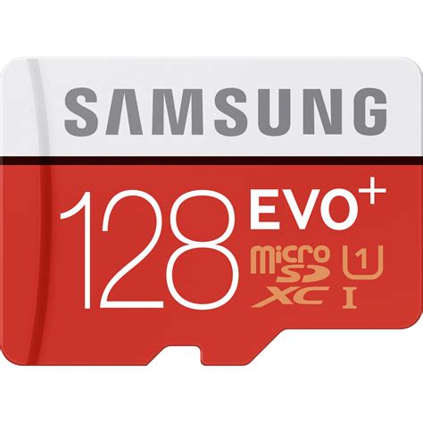 Samsung 128GB EVO Plus UHS-I microSDXC Memory Card MB-MC128DA/AM