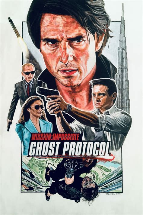 Mission: Impossible Ghost Protocol | Poster By Mdesigner24