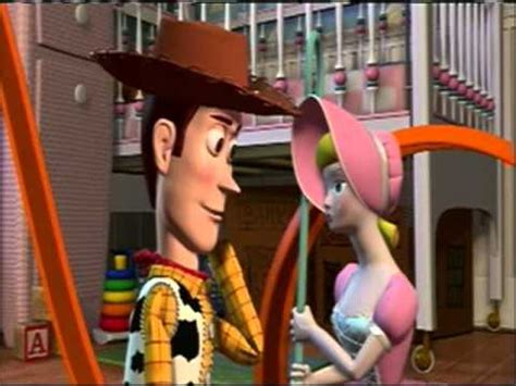 Toy Story Bo Peep and Woody Scene 2.0X Speed - YouTube