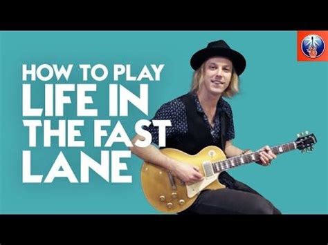 How to Play Life in the Fast Lane On Guitar - Easy Eagles Song Lesson ...