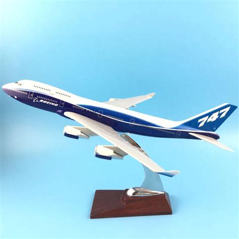 FREE SHIPPING 31CM BOEING LIVERY 747 400 METAL BASE RESIN MODEL PLANE AIRCRAFT MODEL TOY ...