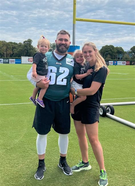 Jason Kelce's wife hits back at critics over video with kids