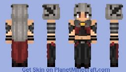 Warrior Girl Minecraft Skin