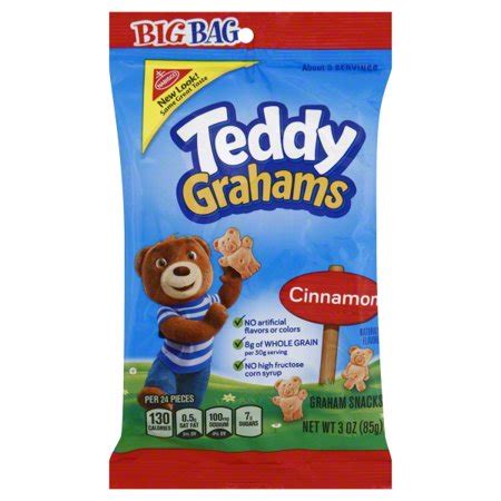 Nabisco Honey Maid Cinnamon Teddy Grahams Snacks, 3 oz - Walmart.com