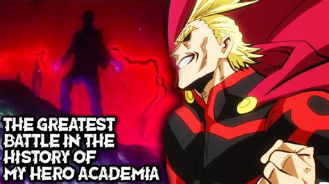 Prime All Might vs Prime All For One - What Happened? / My Hero Academia - YouTube