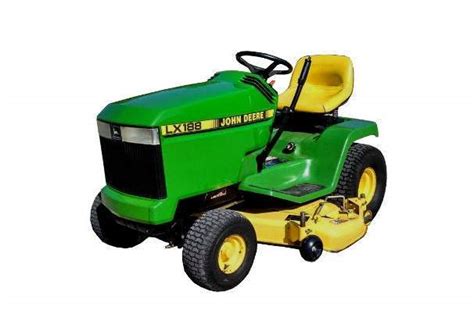 John Deere LX188 Lawn Tractor Maintenance Guide & Parts List