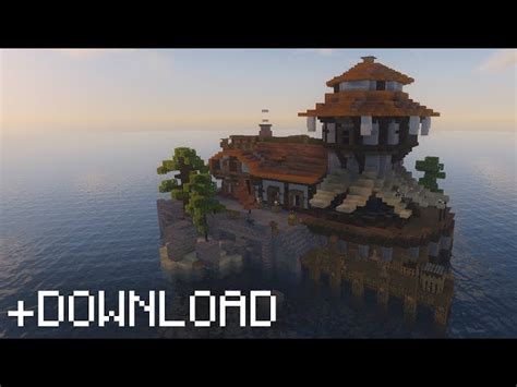 Your Own Oasis: Minecraft Island House + Download! Minecraft Map