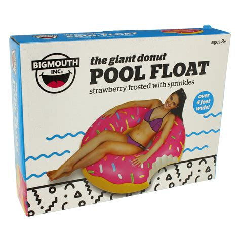 BigMouth The Giant Donut Pool Float - Shop Floats at H-E-B