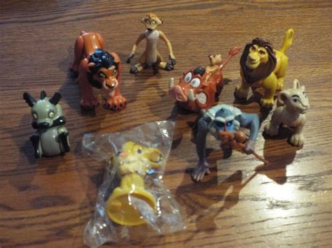 1994 Burger King/Other - Disney Lion King Complete Set of 8 Kids Meal ...