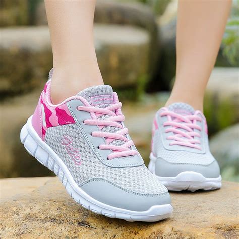 Women Summer Light Breathable Shoes Outdoor Comfortable Running Shoes #Ad , #AFFILIATE, #Light ...