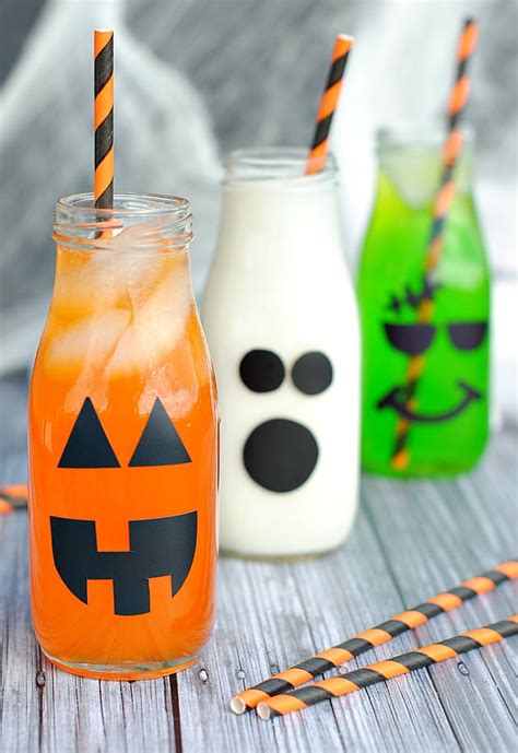 Halloween Drinks for Kids - Crazy Little Projects